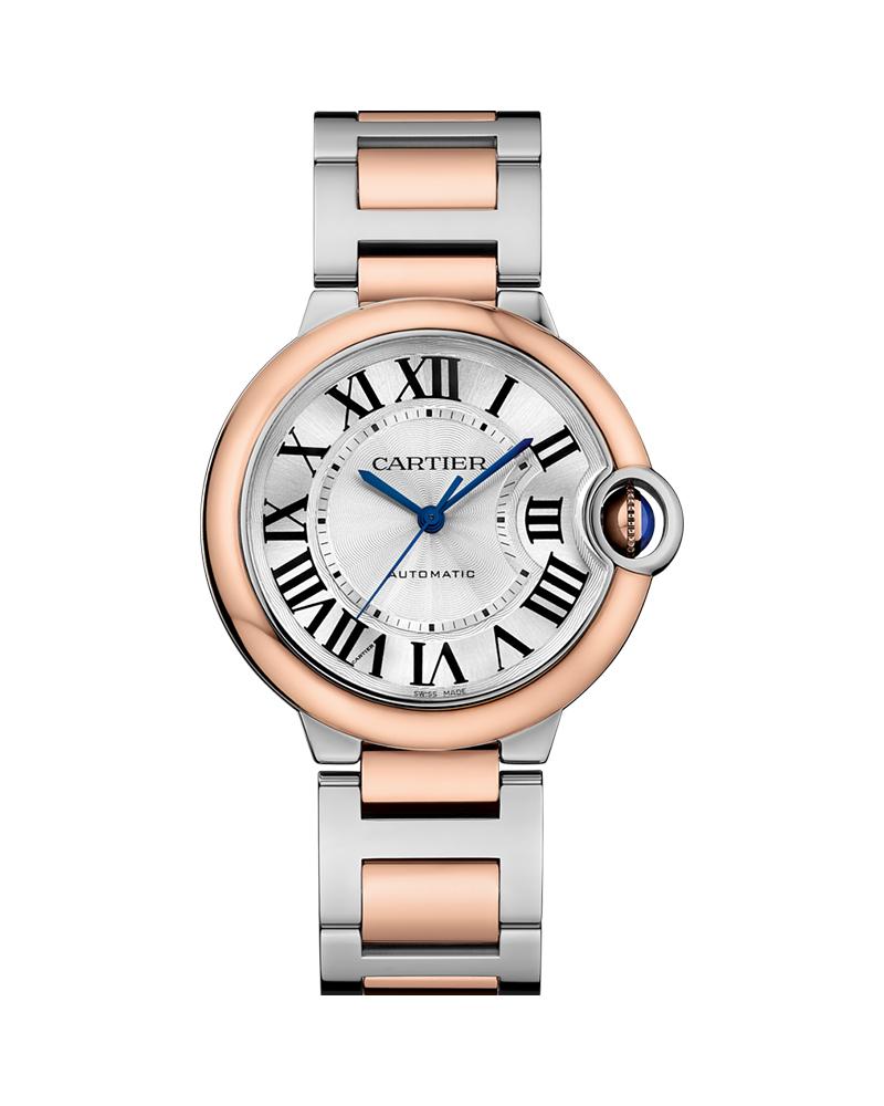 Cartier Ballon Bleu de Cartier 36 mm Rose Gold and Steel