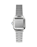 SANTOS DE CARTIER, LARGE, AUTOMATIC, YELLOW GOLD AND STEEL, INTERCHANGEABLE METAL AND LEATHERS BRACELETS