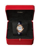 PASHA DE CARTIER, 30MM, QUARTZ, ROSE GOLD, INTERCHANGEABLE LEATHER STRAP