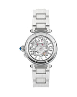 PASHA DE CARTIER, SKELETON, 41 MM, AUTOMATIC MOVEMENT, STEEL, INTERCHANGEABLE METAL AND LEATHER STRAPS