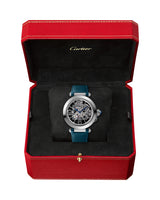 PASHA DE CARTIER ,41 MM, STEEL, INTERCHANGEABLE METAL AND LEATHER STRAPS