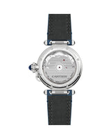 PASHA DE CARTIER, 35 MM, AUTOMATIC MOVEMENT, STEEL, 2 INTERCHANGEABLE LEATHER STRAPS