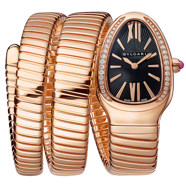 Bvlgari - Serpenti Tubogas Watch For Women with Rose Gold Bracelet