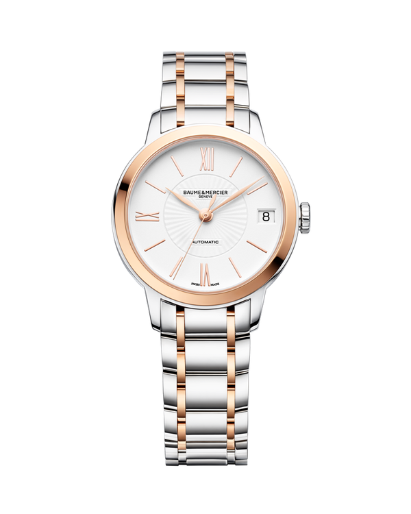 CLASSIMA 10269, AUTOMATIC WATCH, DATE, PINK GOLD CAPPED - 31 MM