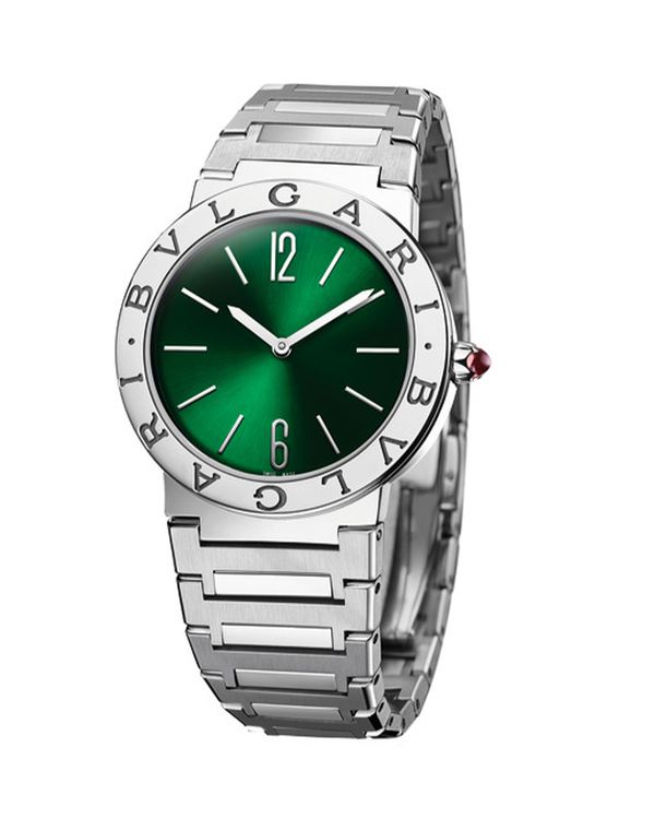 Bvlgari - Bvlgari Bvlgari Watch For Men with Blue Rubber Strap Bvlgari - Bvlgari Bvlgari Watch For Men with Blue Rubber Strap