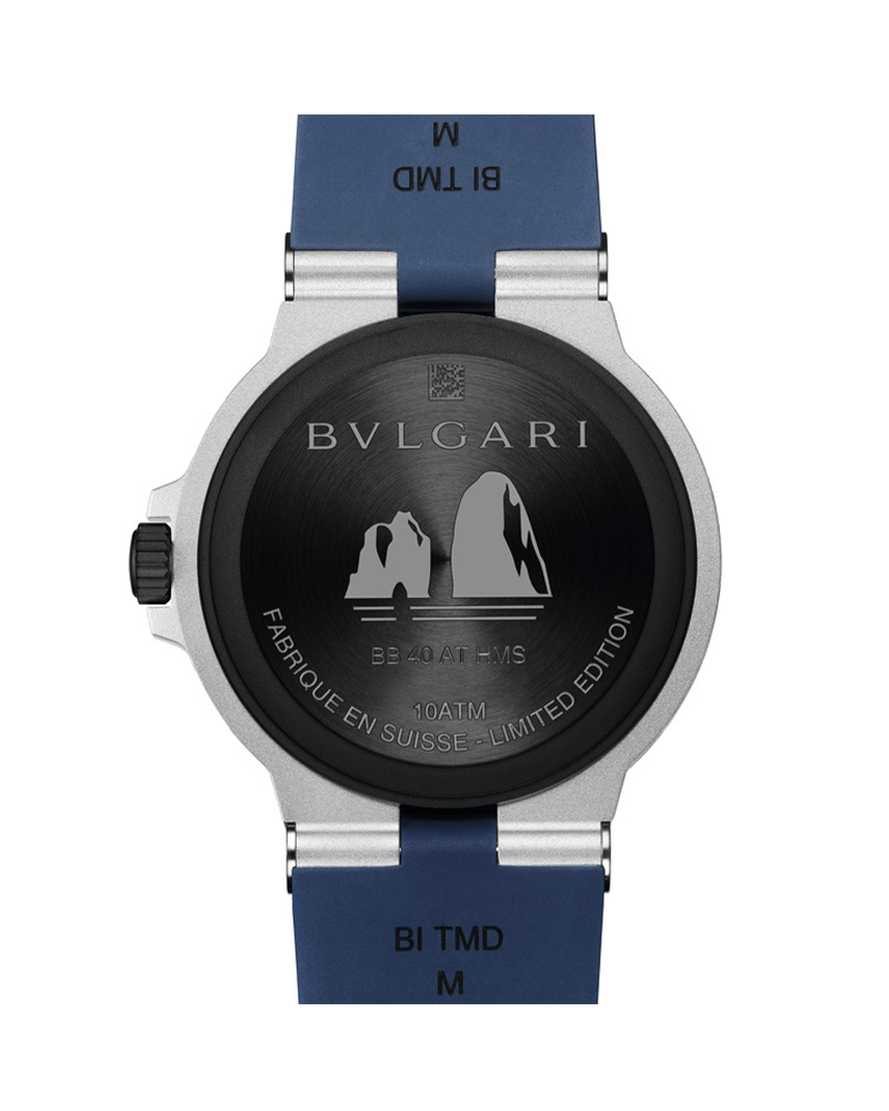Bvlgari Aluminium Watch Blue Aluminium Titanium Bvlgari Aluminium