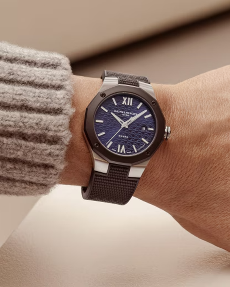 Riviera 10768 Automatic watch, Steel-ADLC - 42mm