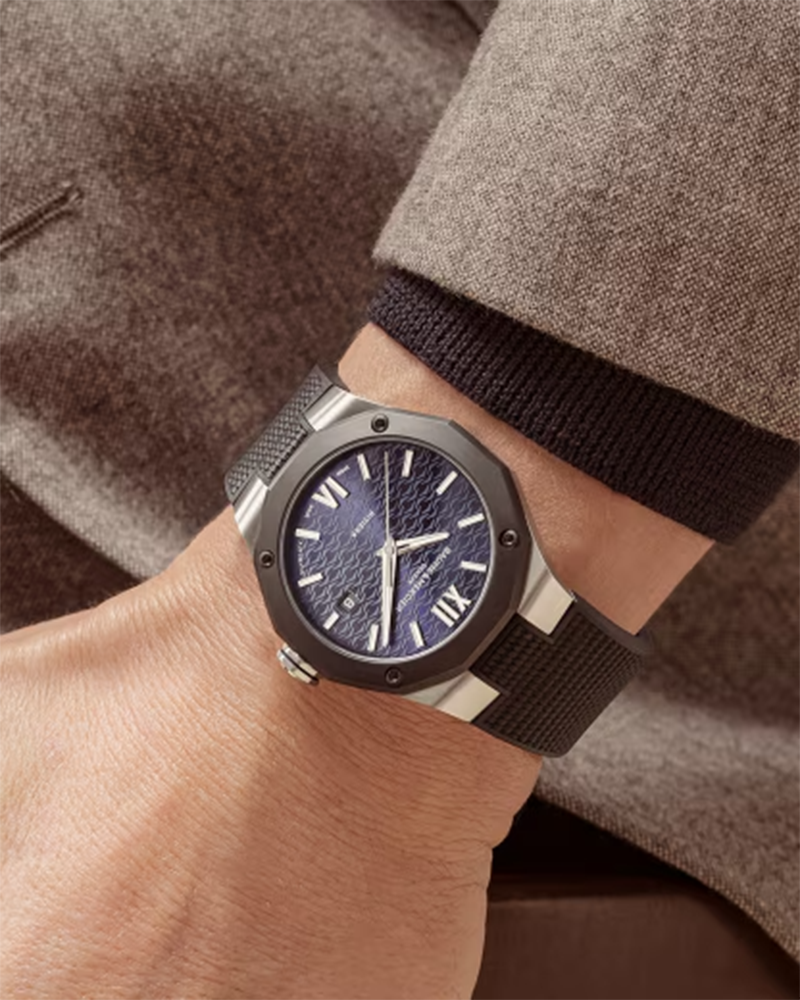 Riviera 10768 Automatic watch, Steel-ADLC - 42mm