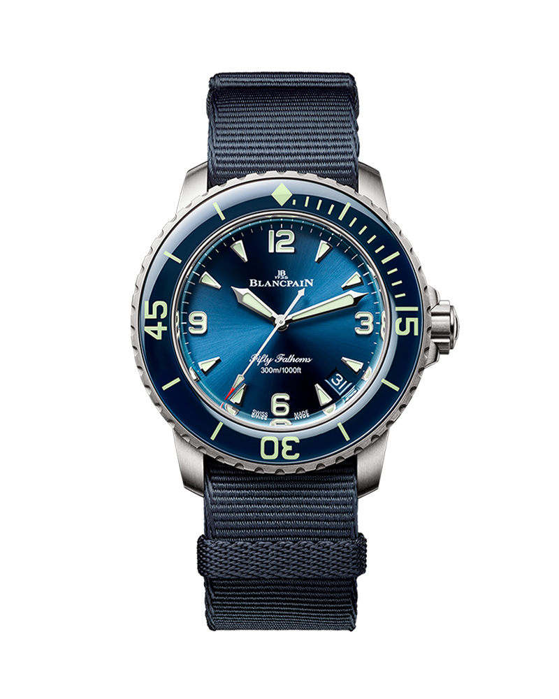 Blancpain - Fifty Fathoms Automatique Watch for Men with Blue