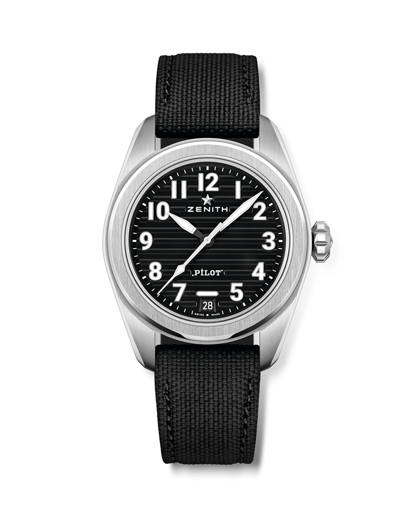 Zenith Pilot Automatic noire