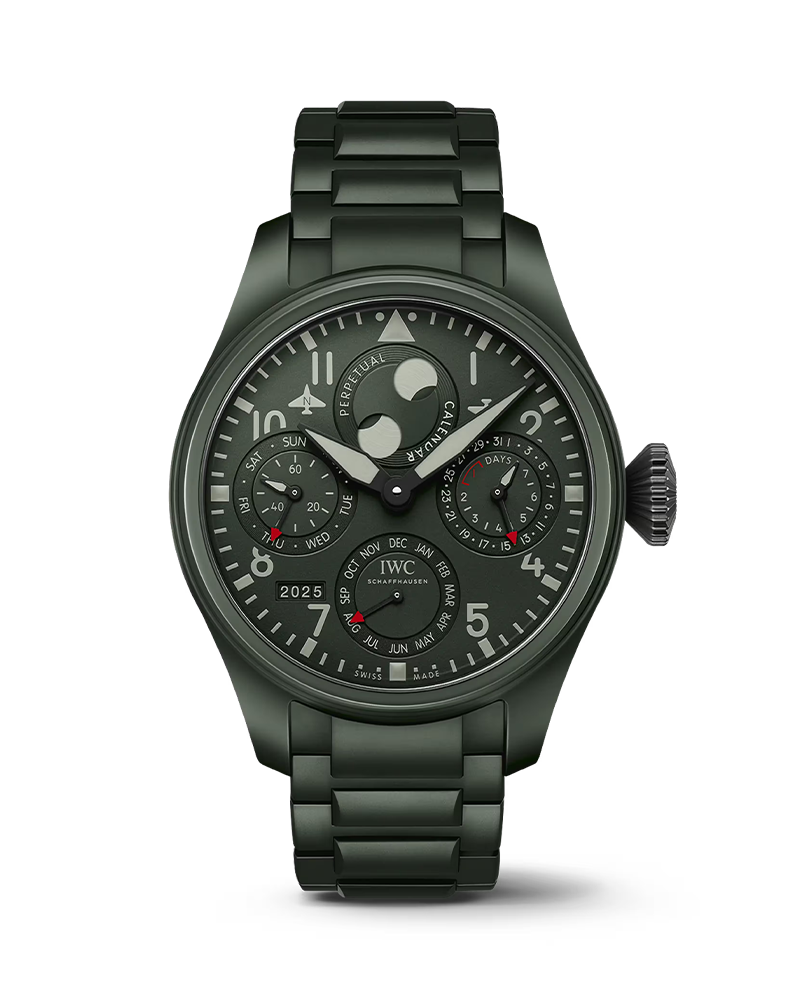 Big Pilot’s Watch Perpetual Calendar TOP GUN Woodland