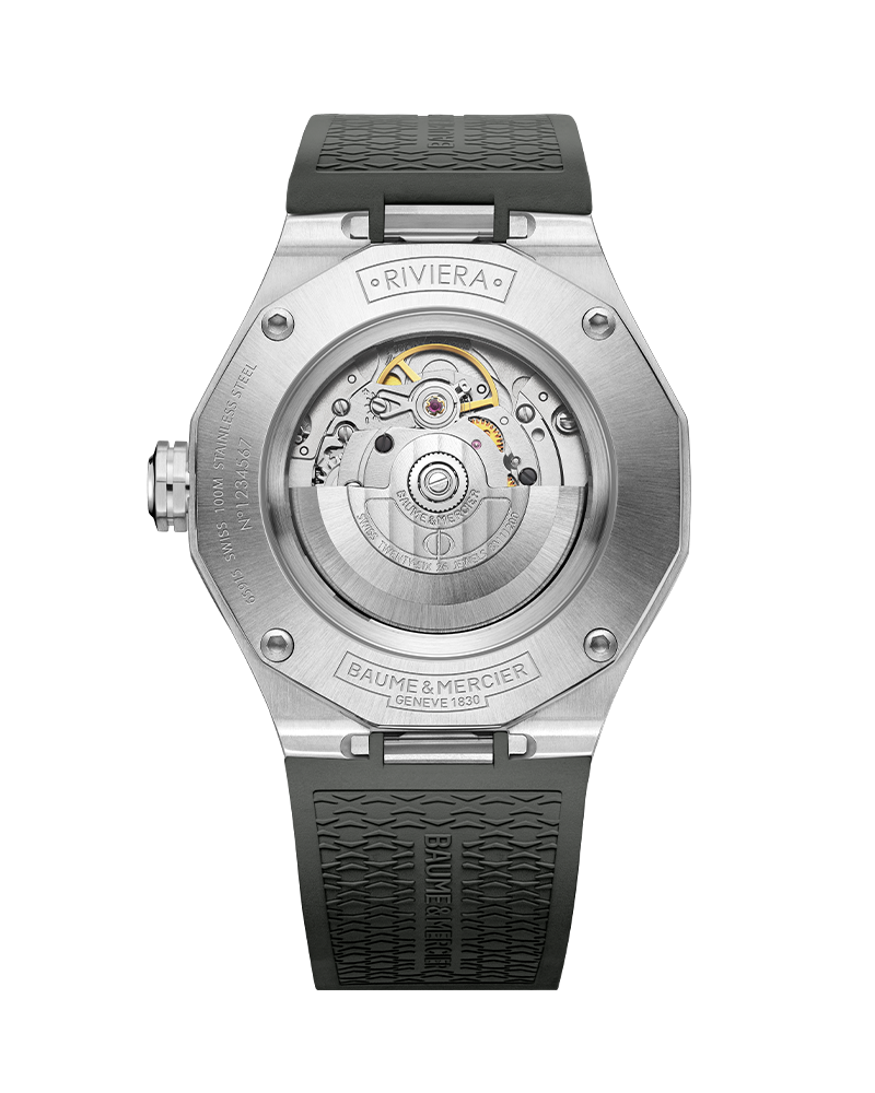 RIVIERA 10660, AUTOMATIC WATCH, STEEL TITANIUM - 42MM