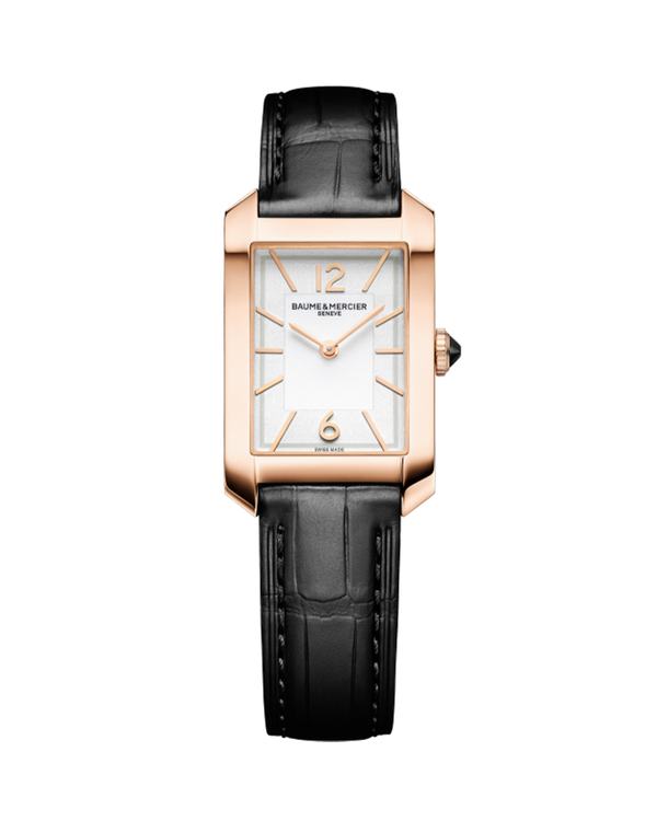 Hampton Quartz Watch, 18K Pink Gold Titanium - 35 x 22 mm