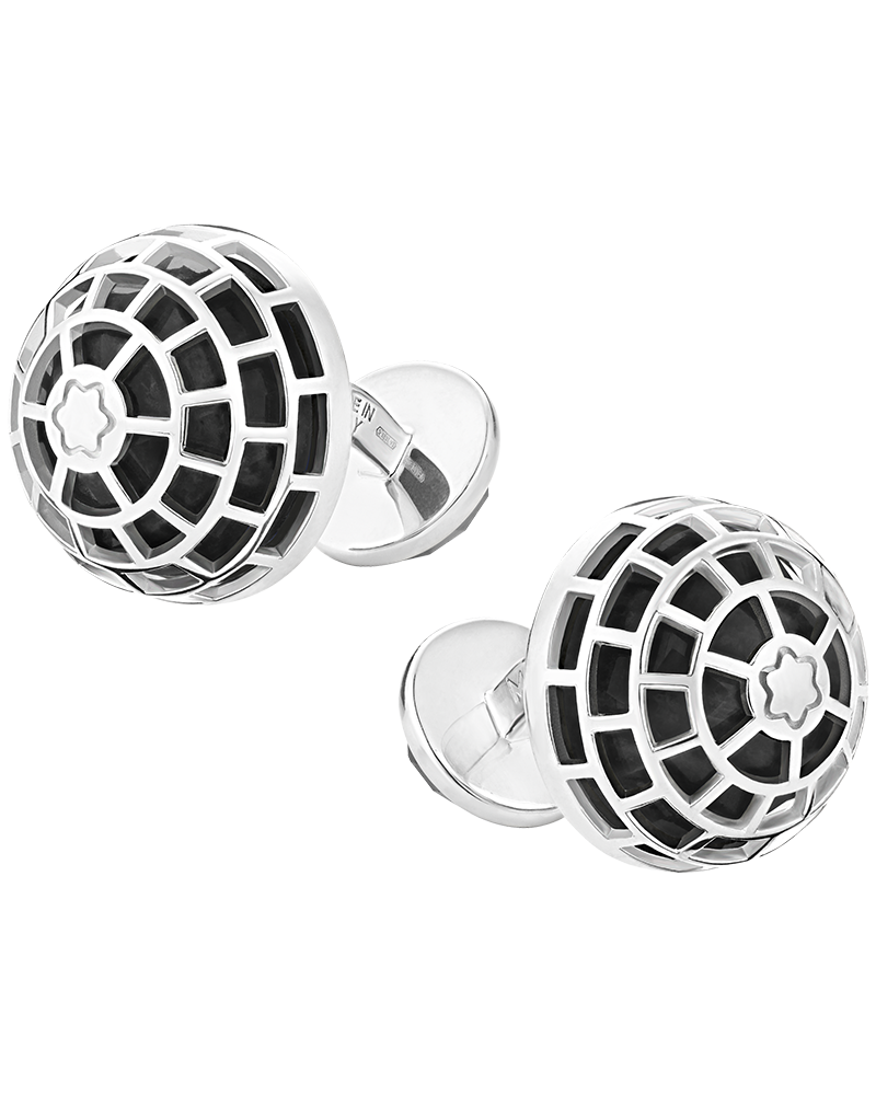 Montblanc Meisterstück Cufflinks with Onyx stone