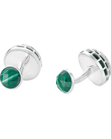 Montblanc Meisterstück Cufflinks with Malachite stone