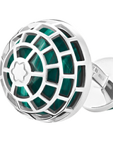 Montblanc Meisterstück Cufflinks with Malachite stone