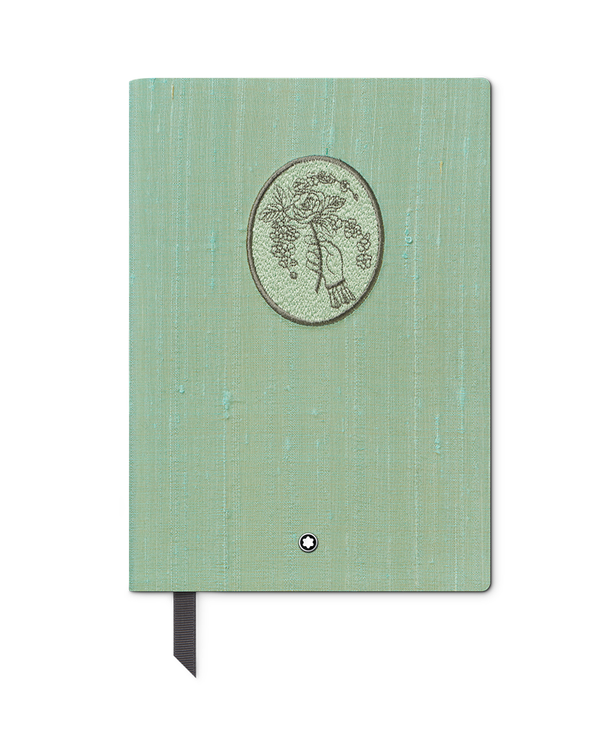 Notebook #146 small, Homage to Victoria and Albert, Green - Lined