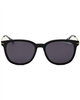 Round Sunglasses with Black Acetate Frame