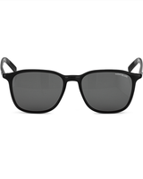 Squared Sunglasses with Black-Colored Acetate Frame