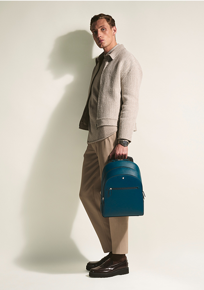 Sartorial medium backpack 3 compartments