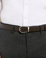 HORSESHOE 30 MM REVERSIBLE BELT IN SARTORIAL LEATHER