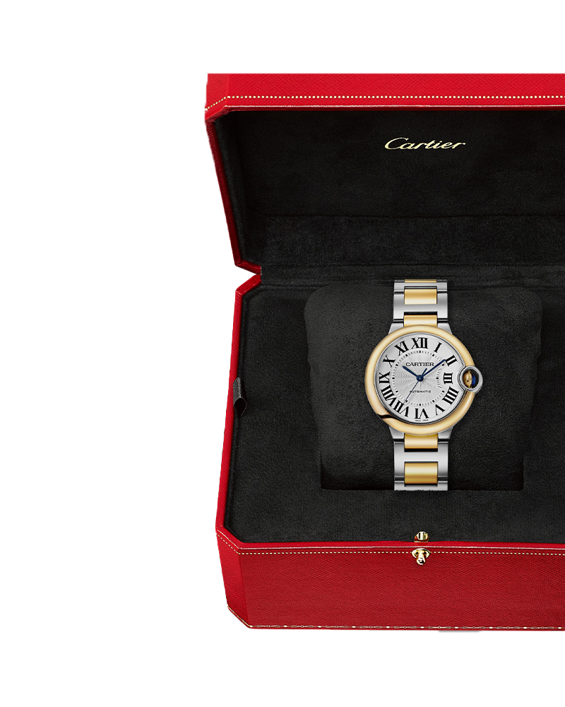 BALLON BLEU DE CARTIER WATCH 36 MM AUTOMATIC MECHANICAL MOVEMENT YEL Art Of Time