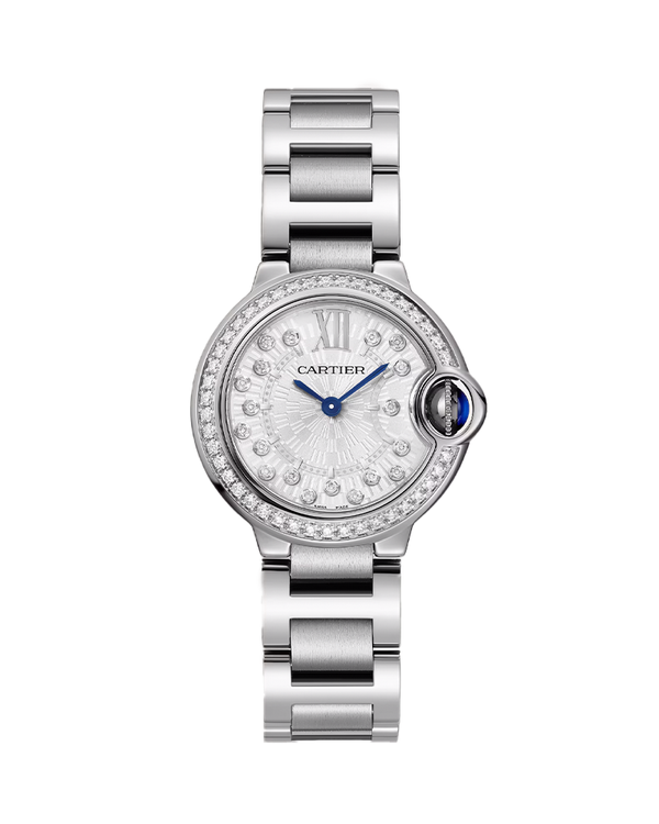 Ballon Bleu de Cartier watch, Stainless Steel, 28MM, Automatic