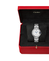 Ballon Bleu de Cartier watch, Stainless Steel, 33MM, Automatic