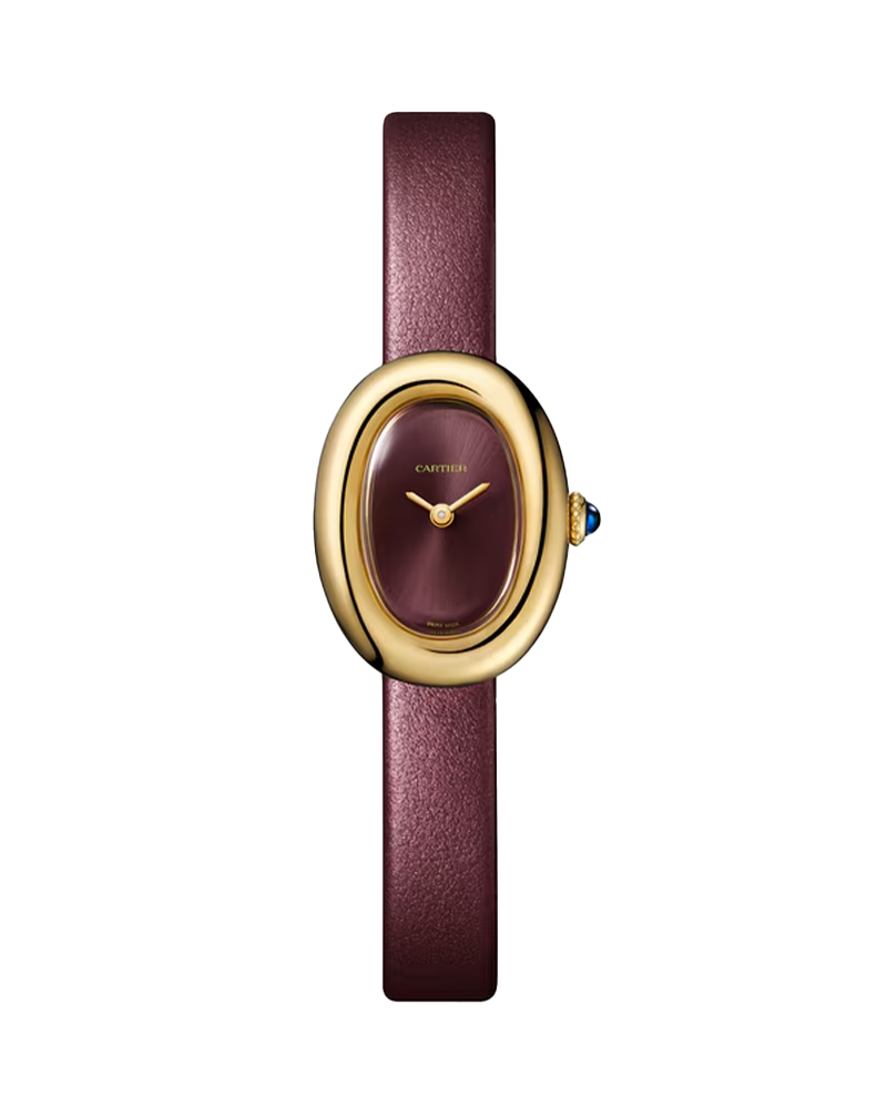 Baignoire watch, Yellow Gold, Mini