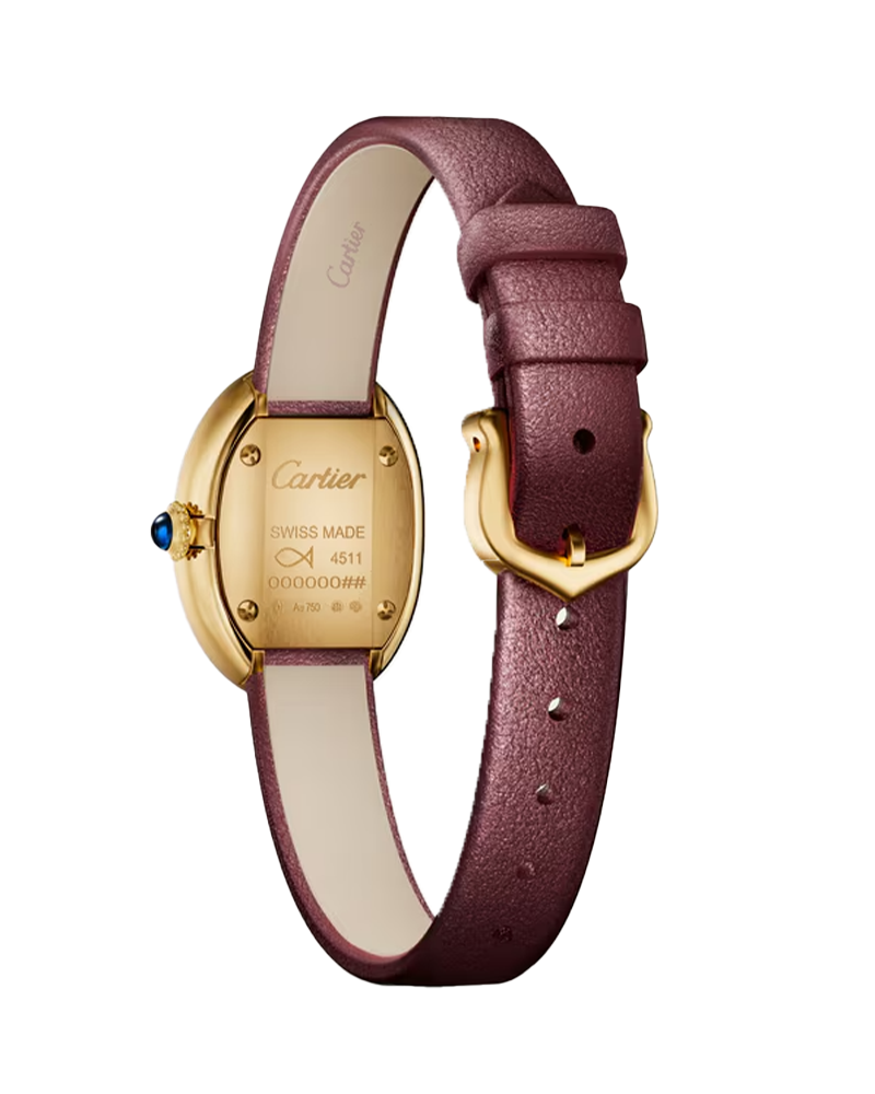 Baignoire watch, Yellow Gold, Mini
