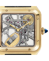 Santos-Dumont Skeleton Watch Equipped with a Micro-Rotor