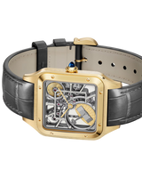 Santos-Dumont Skeleton Watch Equipped with a Micro-Rotor