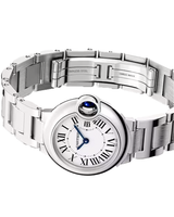 Ballon Bleu de Cartier watch, 28 MM, STEEL