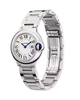 Ballon Bleu de Cartier watch, 28 MM, STEEL