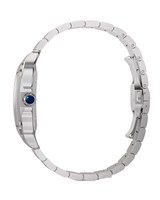 SANTOS DE CARTIER, LARGE, AUTOMATIC, STEEL, INTERCHANGEABLE STEEL AND LEATHER BRACELETS