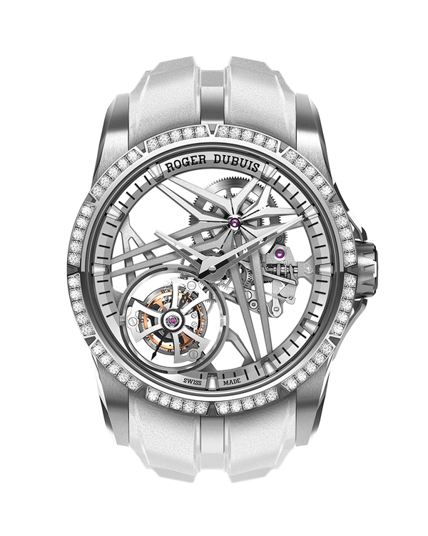 Excalibur Monotourbillon White Gold