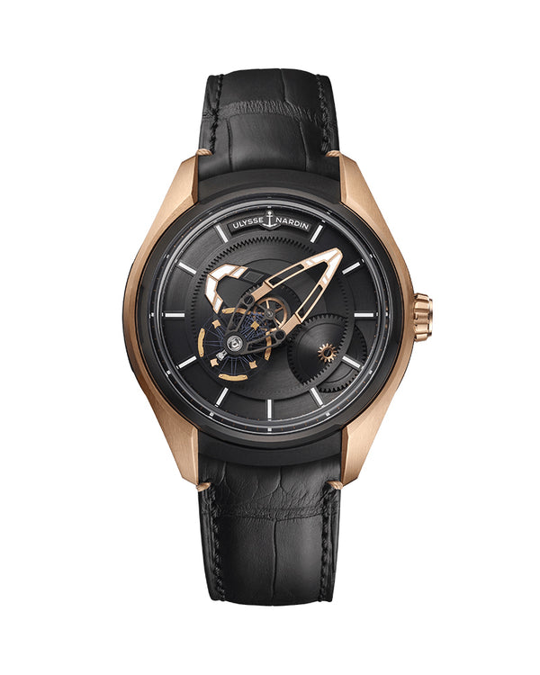 Ulysse Nardin Marine Chronometer Watch - Blue Dial & Steel Strap