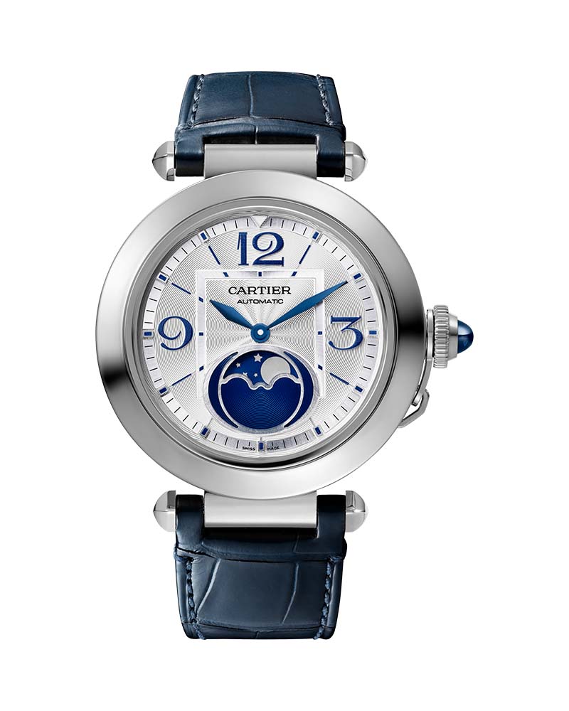 Pasha Chronograph Blue Cartier Pasha Blue Dial PASHA DE