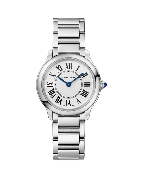 RONDE MUST DE CARTIER, 29MM, QUARTZ, STAINLESS STEEL