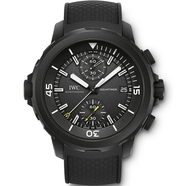 IWC Aquatimer Chronograph IW376803 Stainless 44mm Black Dial