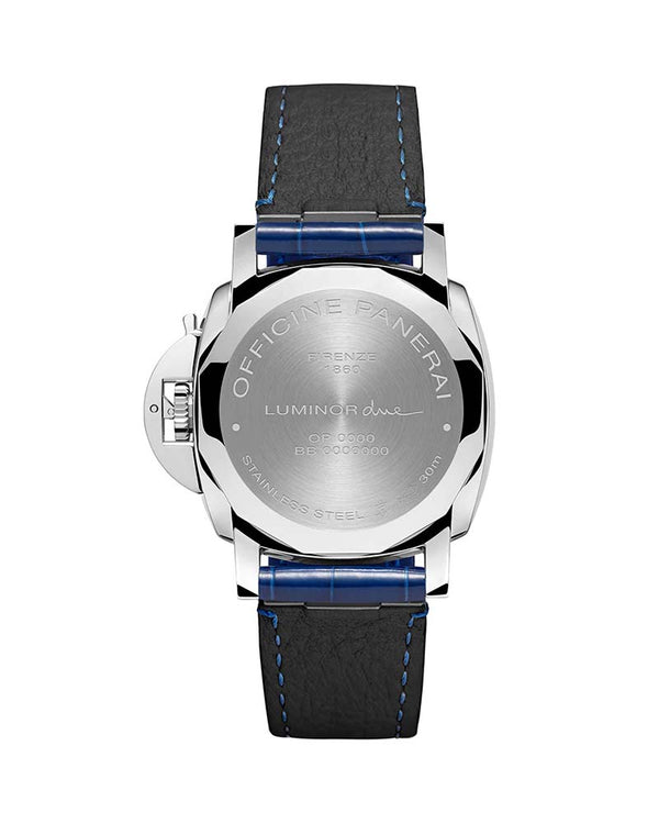 PANERAI PICCOLO DUE , 38 MM,  STAINLESS STEEL